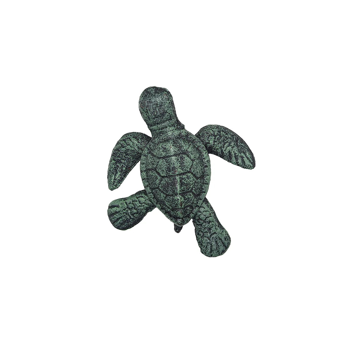 Cast Iron Sea Turtle Paperweight Heavy Weight Mini Desk Accessory Office Decor - Image 3