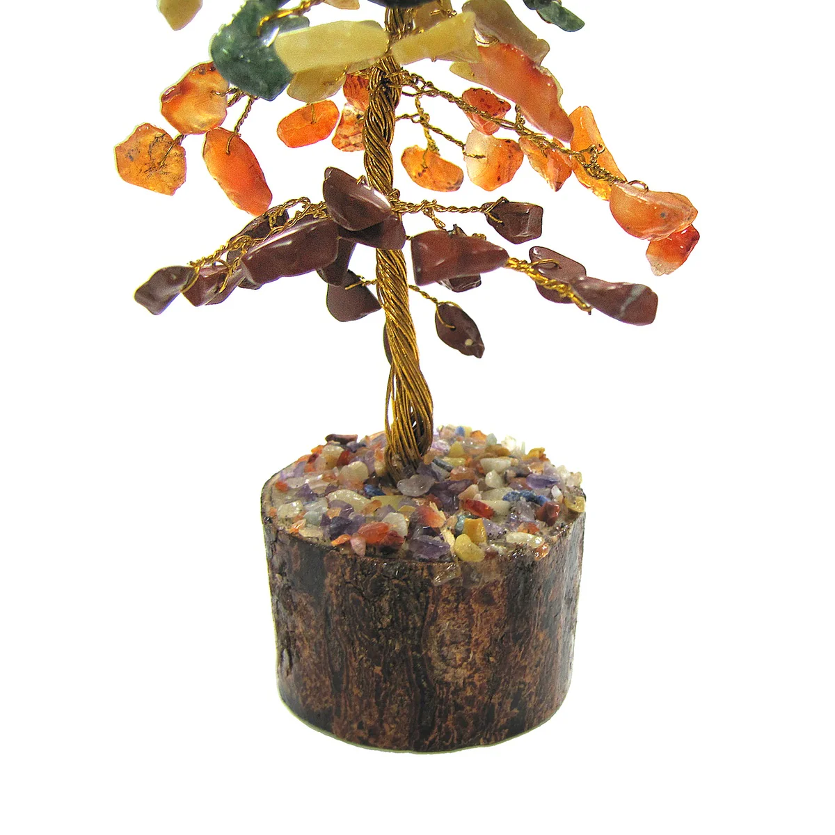 Chakra Stone Tree Life Natural Gemstone Positive Energy Heal Geode Reiki Decor - Image 4