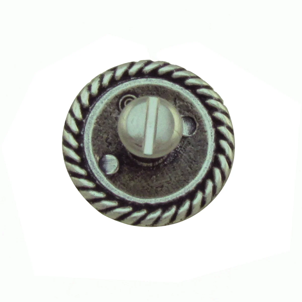 Christian Cross Screw Back 1" Concho Belt Accessory Leather Craft Religious Gift - Image 2