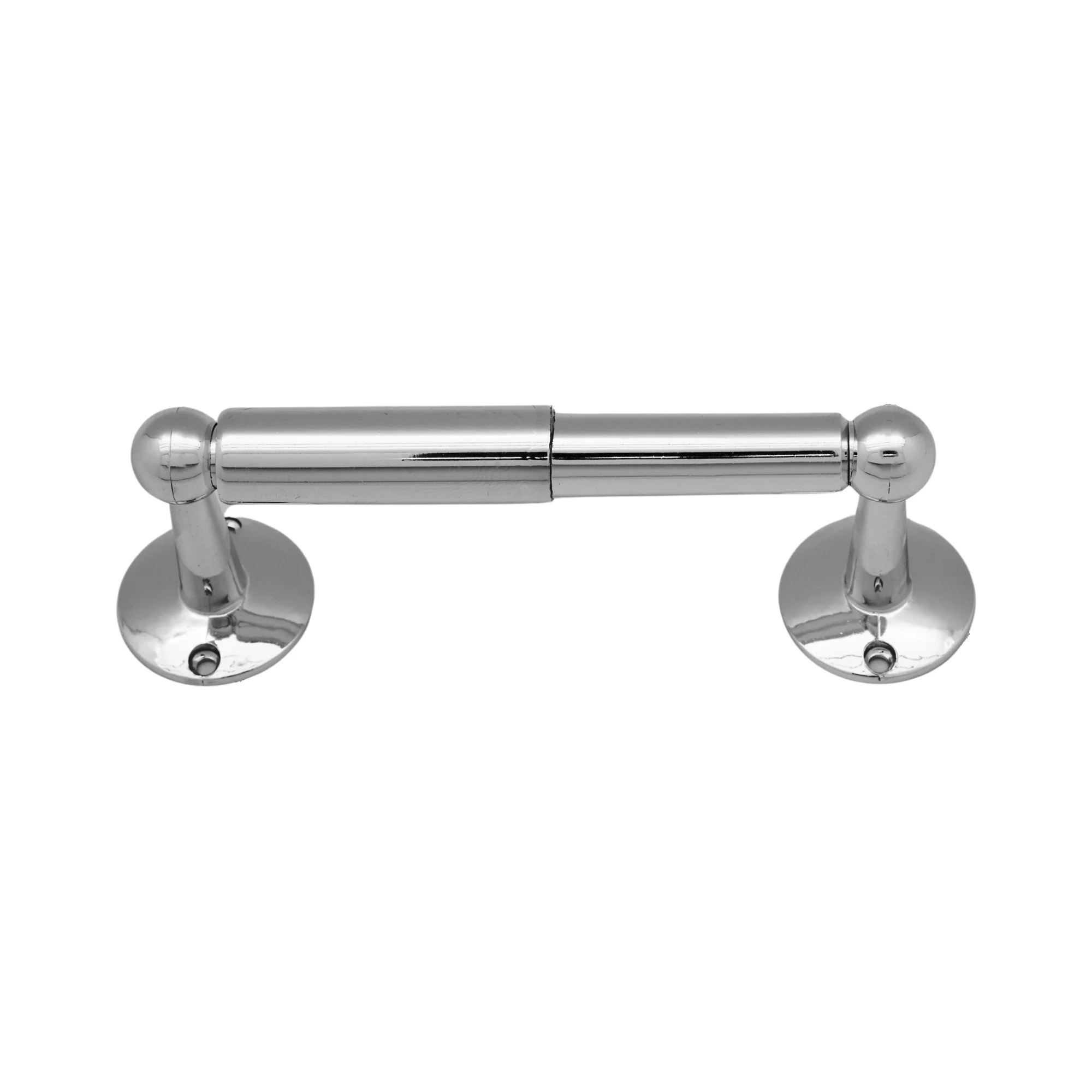 Chrome Wall Mounted Toilet Paper Dispenser TP Roll Rack Bathroom Tissue Holder - Image 4