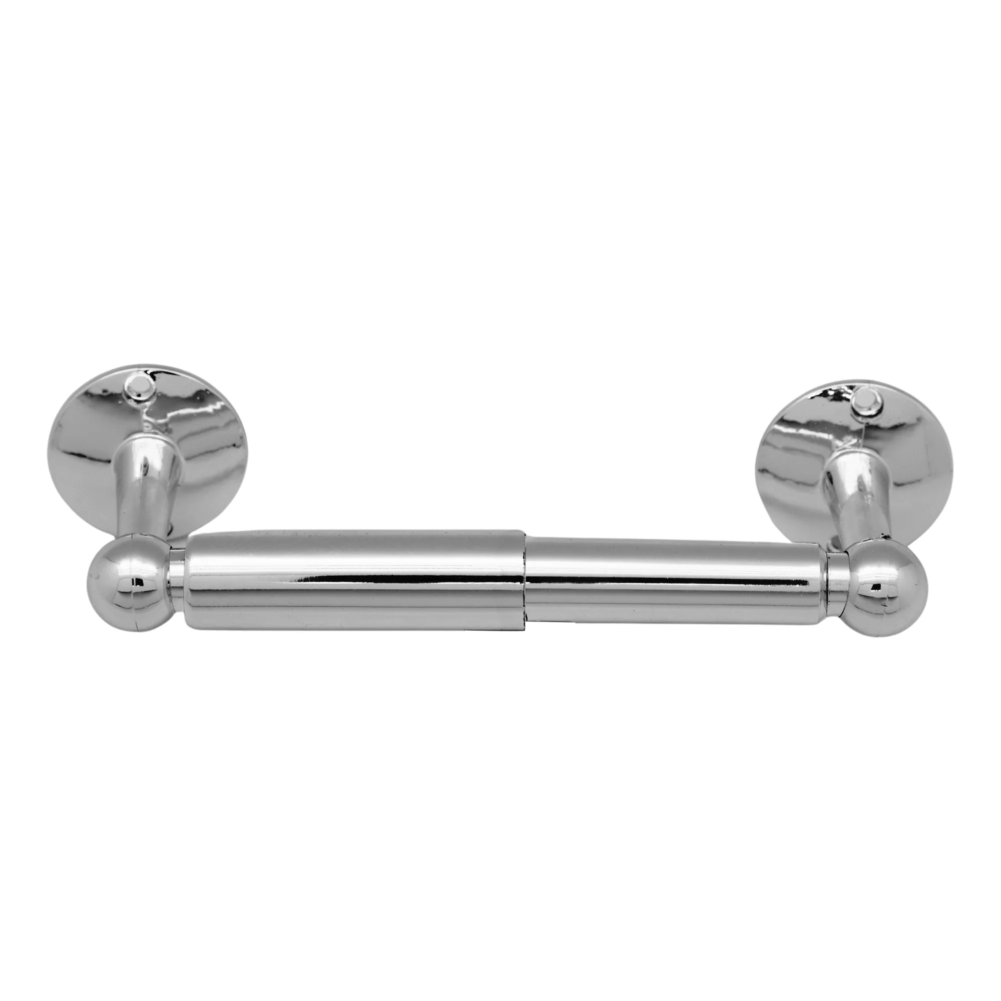Chrome Wall Mounted Toilet Paper Dispenser TP Roll Rack Bathroom Tissue Holder - Image 5
