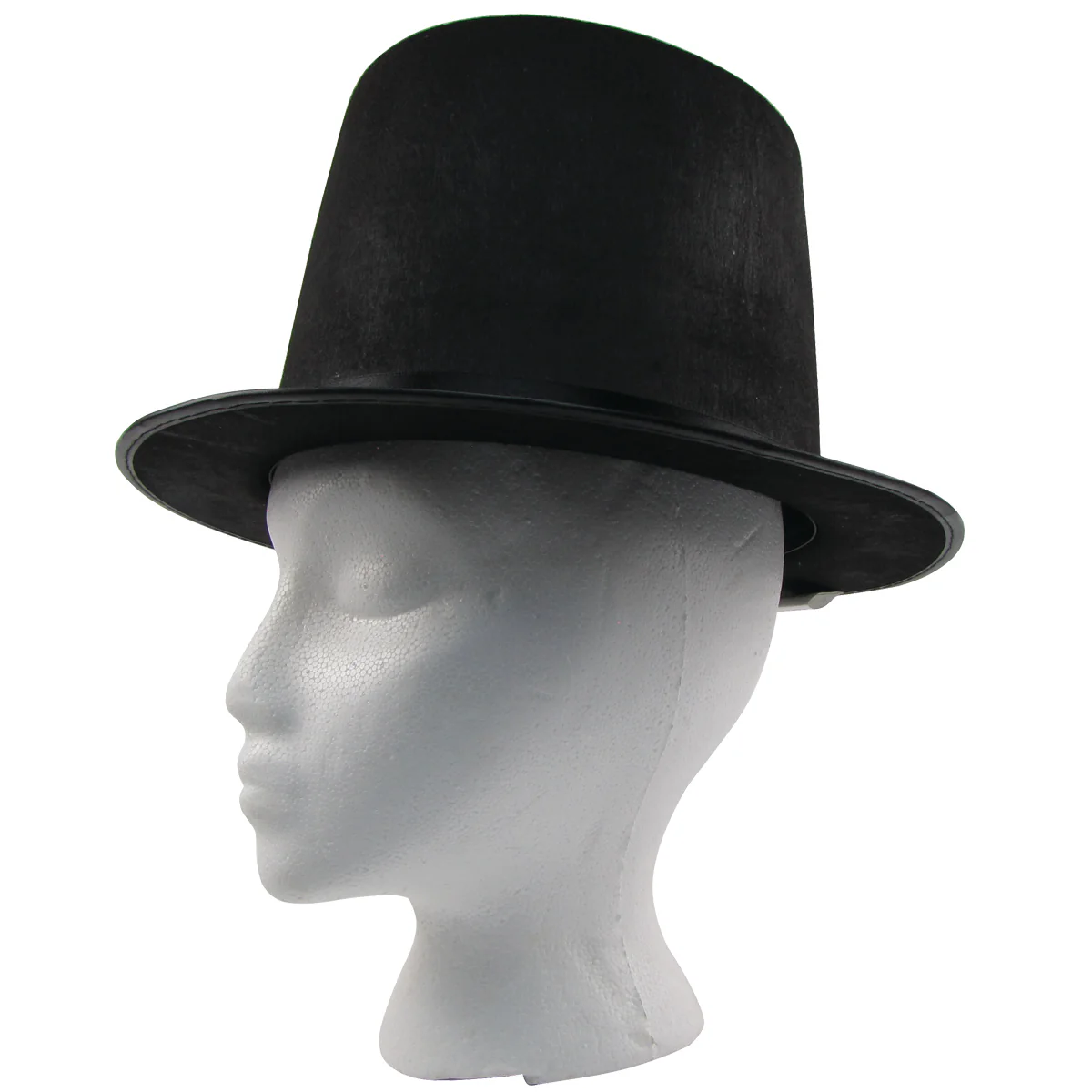 Civil War Era Abe Lincoln Black Top Hat Costume Theatre Prop Steampunk Accessory - Image 2
