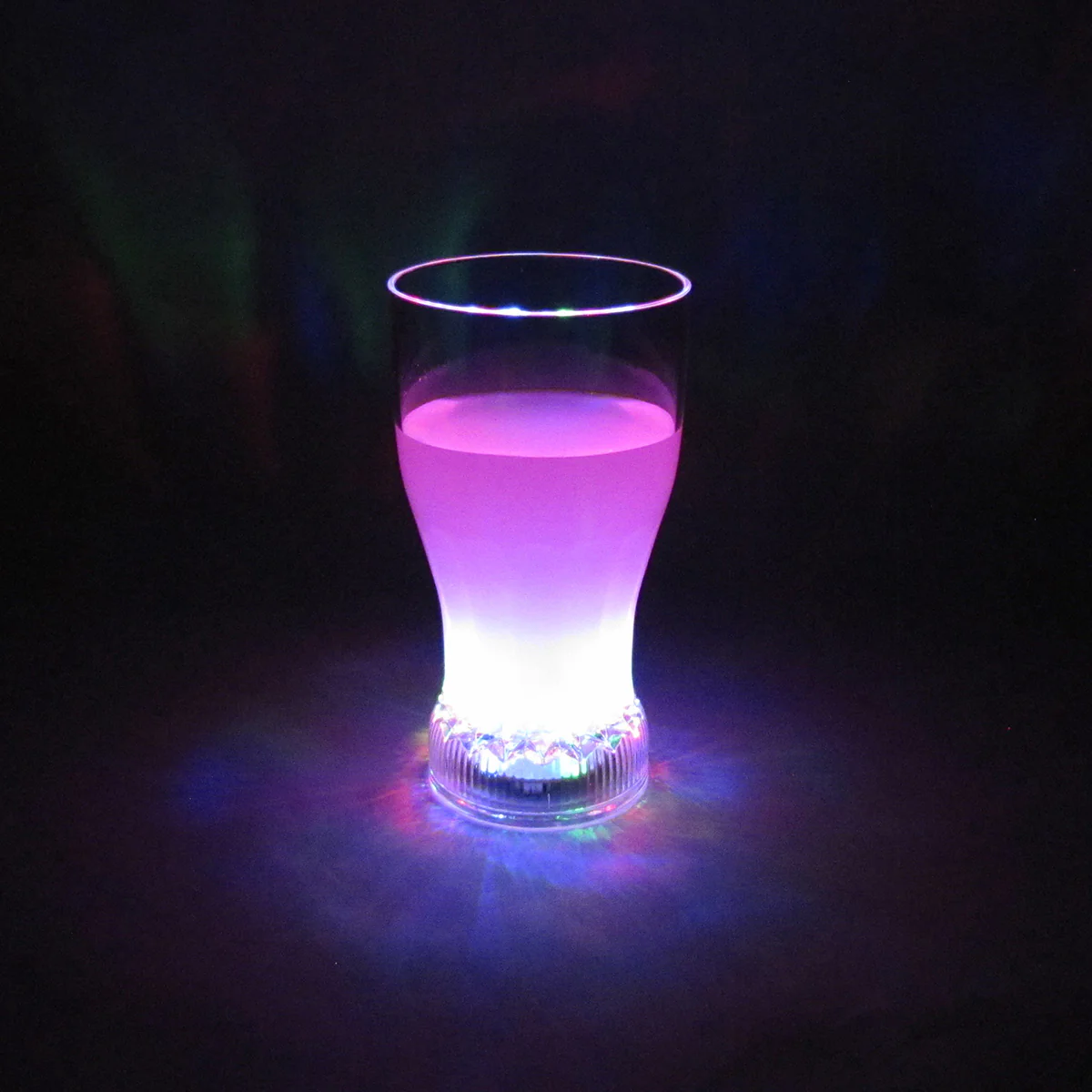 Clear Liquid Activated LED Light Mug Drink Cup Glowing Halloween Party Drinkware - Image 2
