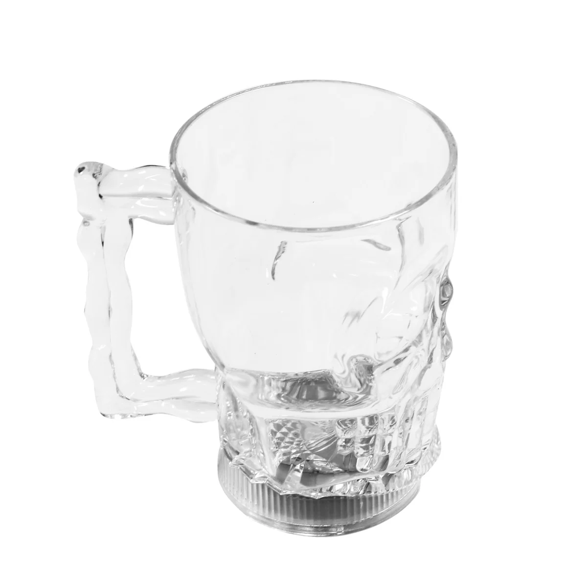 Clear Liquid Activated LED Light Mug Luminescent Cup Glow Party Skull Drinkware - Image 2