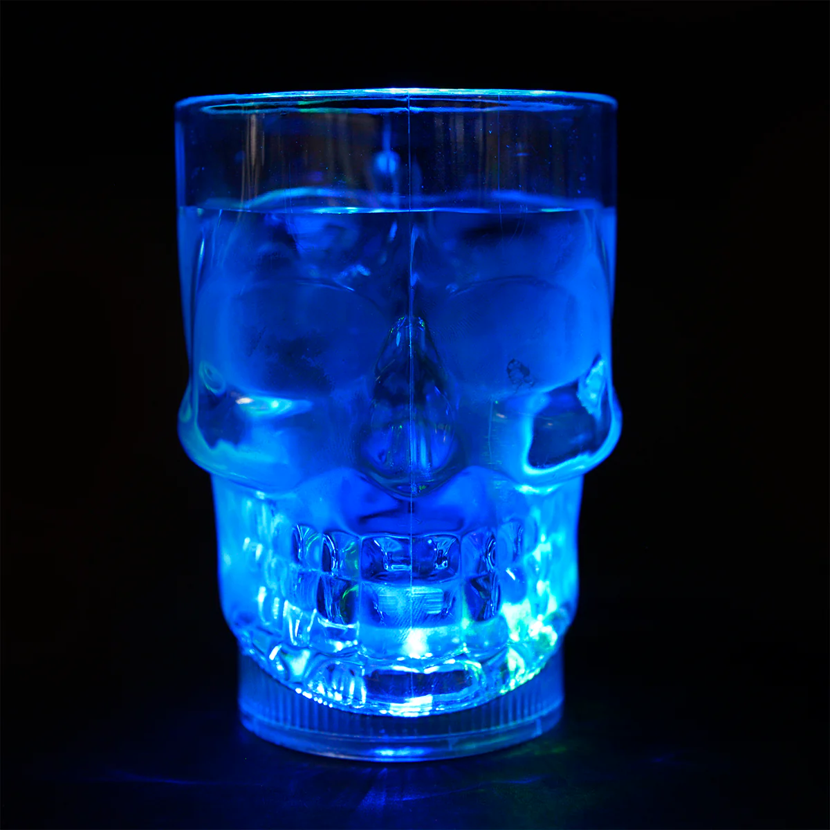 Clear Liquid Activated LED Light Mug Luminescent Cup Glow Party Skull Drinkware - Image 5