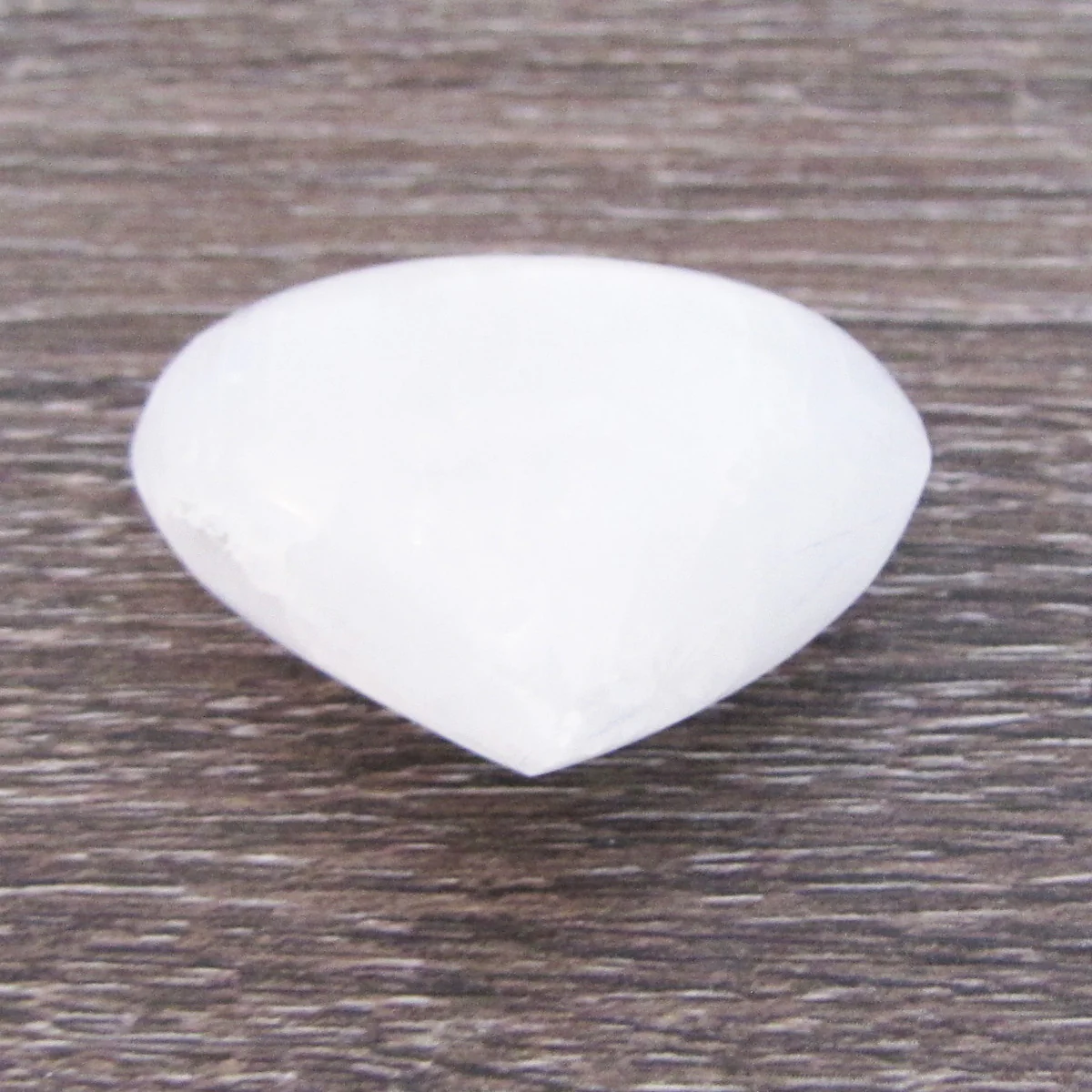 Clear Selenite Crystal Stone Heart Negative Energy Balance Chakra Healing Rock - Image 3