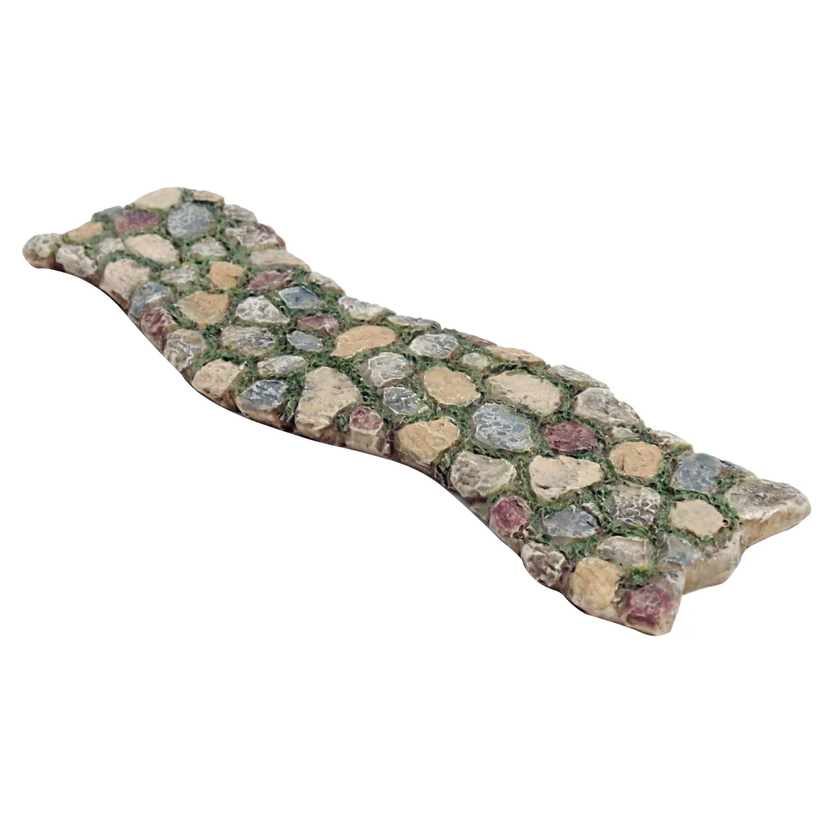 Cobblestone Stone Path Miniature Fairy Garden Accessory Dollhouse Decor Ornament