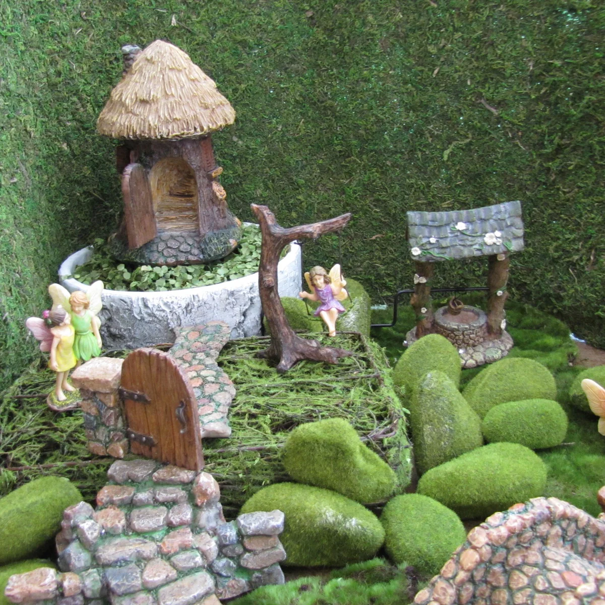 Cobblestone Stone Path Miniature Fairy Garden Accessory Dollhouse Decor Ornament - Image 2