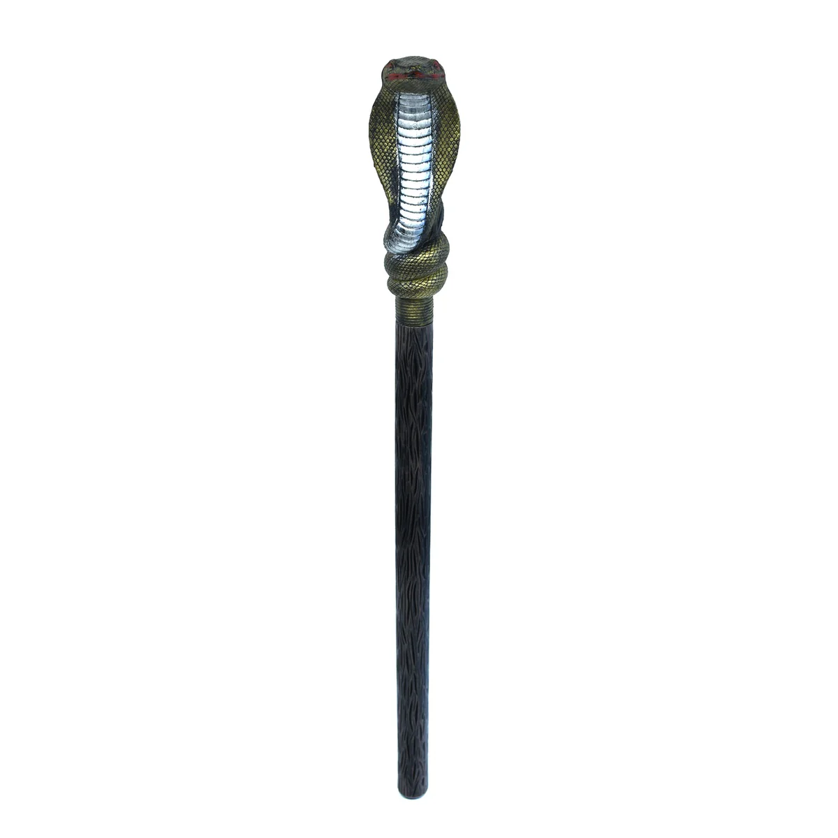 Cobra Snake King Scepter Warlock Staff Wizard Stick Halloween Costume Accessory