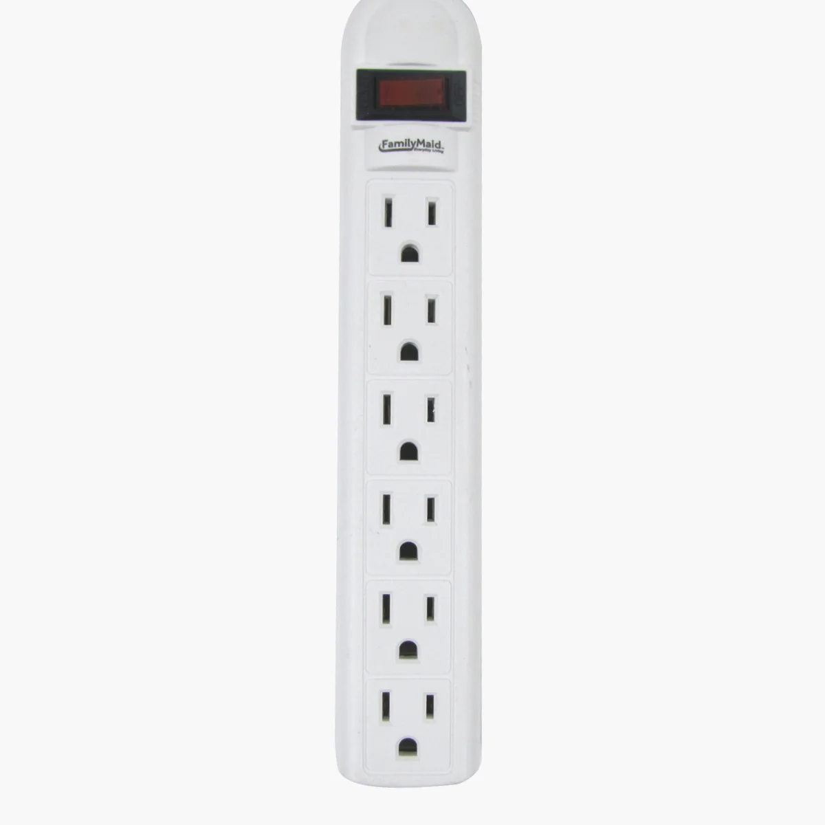 Computer Surge Protector Electronics Power Strip Multi 6 Outlet Electrical Plug - Image 3