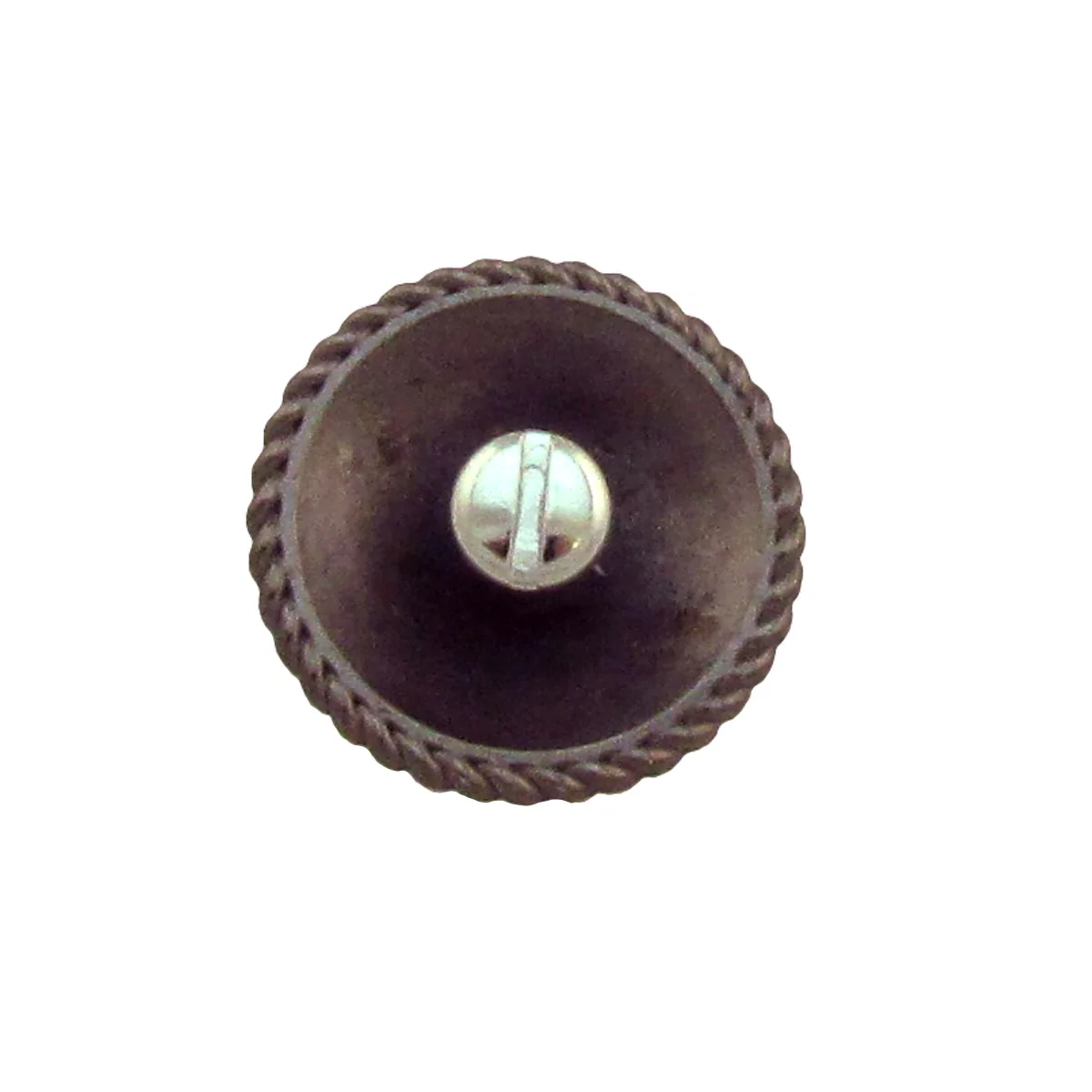 Copper Howling Grey Timber Wolf 1" Concho Gray Direwolf Leathercraft Accessory - Image 2