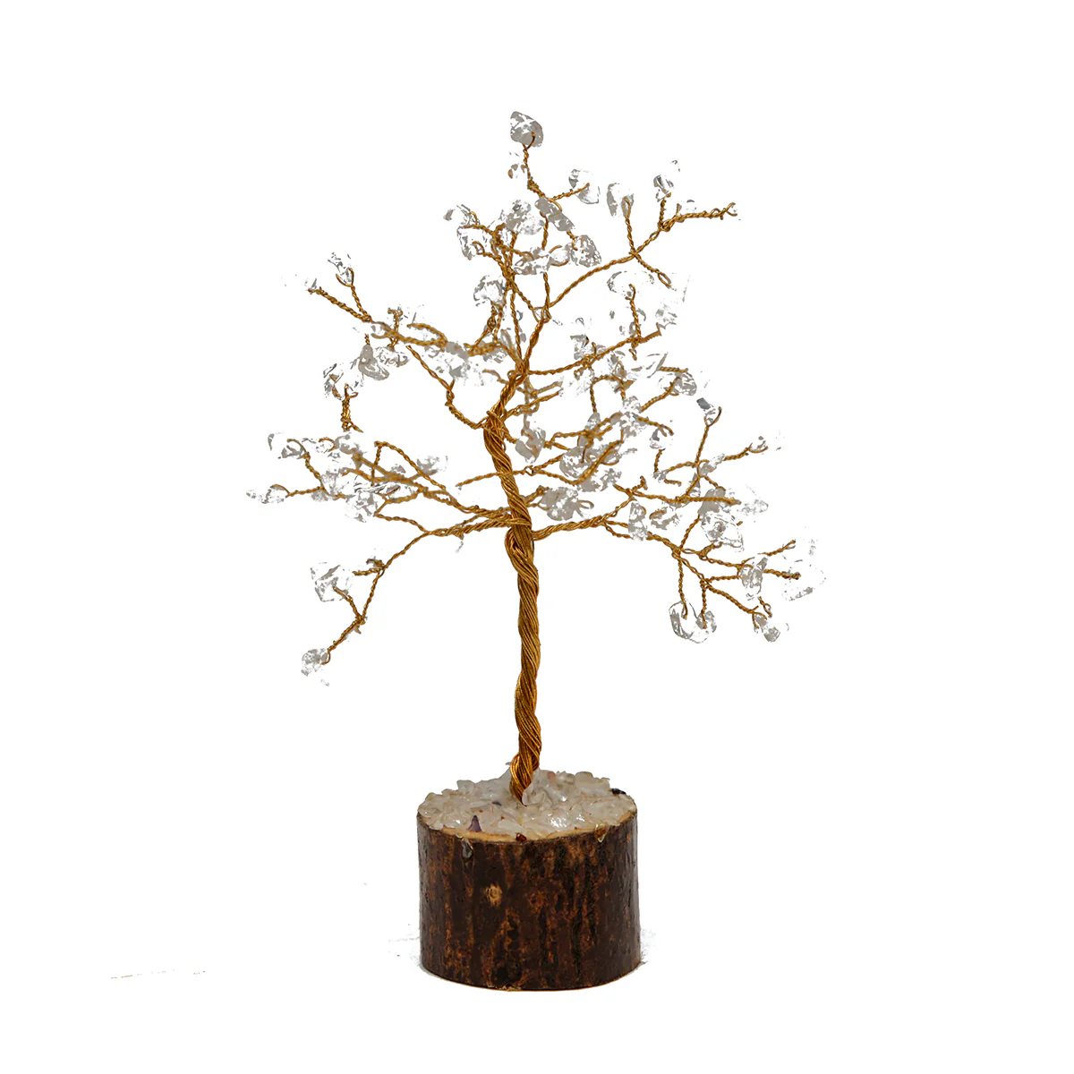 Crystal Tree Life Natural Gemstone Positive Energy Heal Stone Geode Reiki Decor