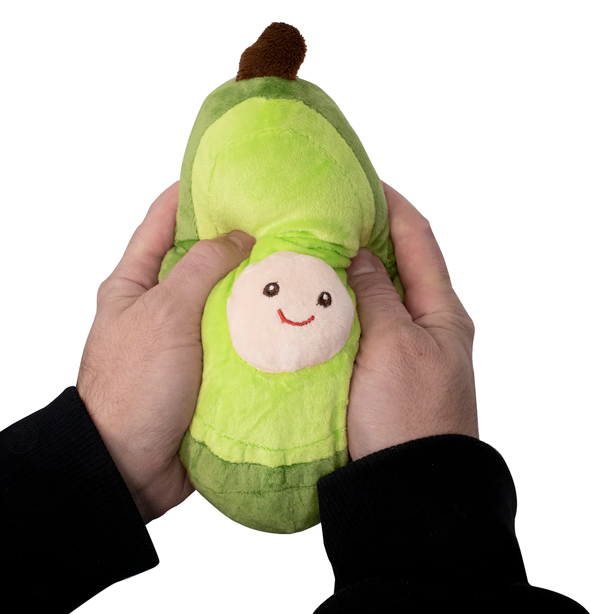 Cute Stuffed Plush Baby Green Avocado Hug Pillow Small Decorative Soft Cushion - Image 3