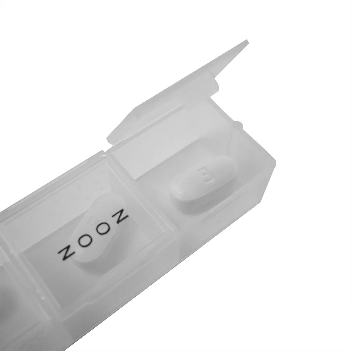 Daily AM PM Pill Box Medication Organizer Medicine Storage Holder Vitamin Case - Image 3