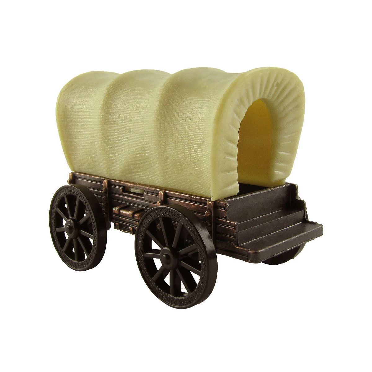 Die Cast Novelty Miniature Covered Wagon Pencil Sharpener - Image 2