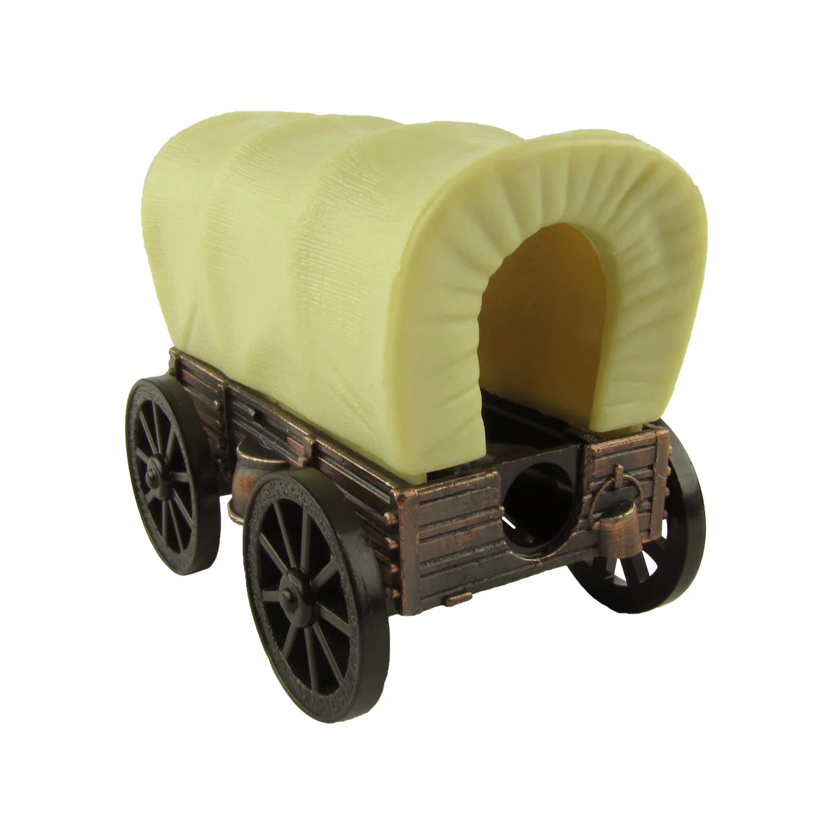 Die Cast Novelty Miniature Covered Wagon Pencil Sharpener - Image 5