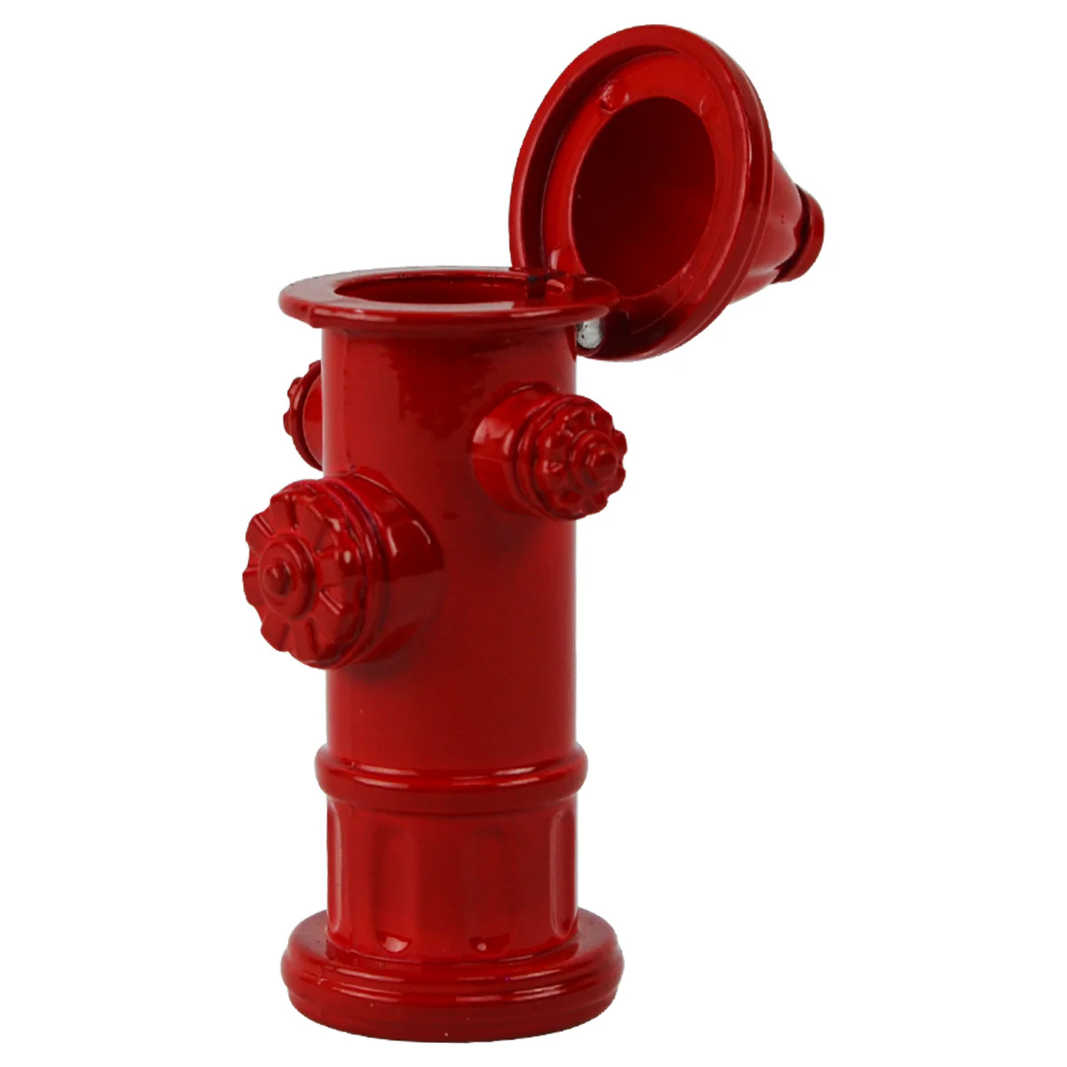 Die Cast Red Fire Hydrant Firefighter Pencil Sharpener - Image 2