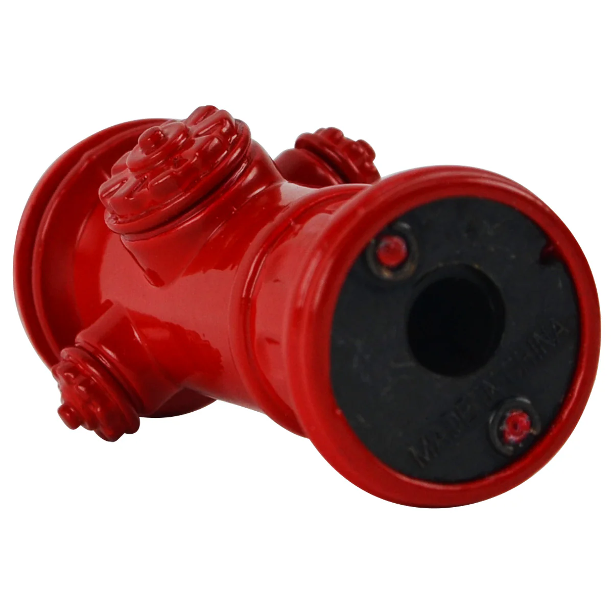 Die Cast Red Fire Hydrant Firefighter Pencil Sharpener - Image 3