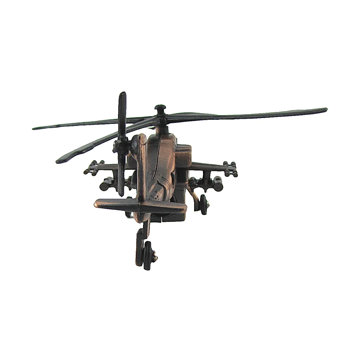 Diecast Army Apache 64 Helicopter Model Die Cast Pencil Sharpener Military Gift - Image 4
