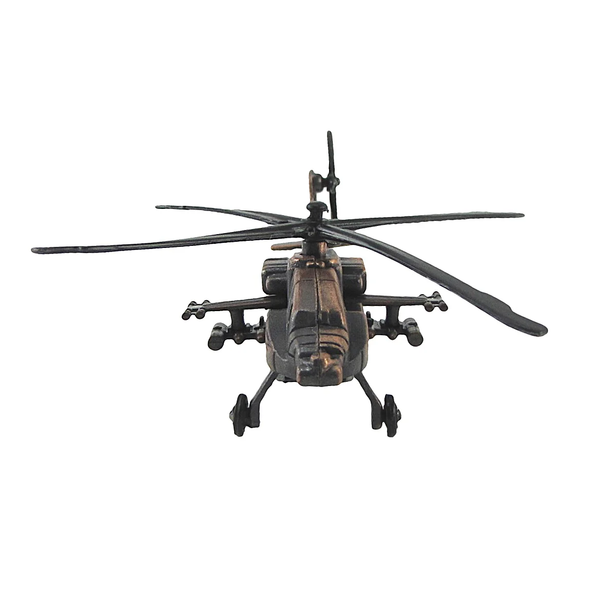 Diecast Army Apache 64 Helicopter Model Die Cast Pencil Sharpener Military Gift - Image 7