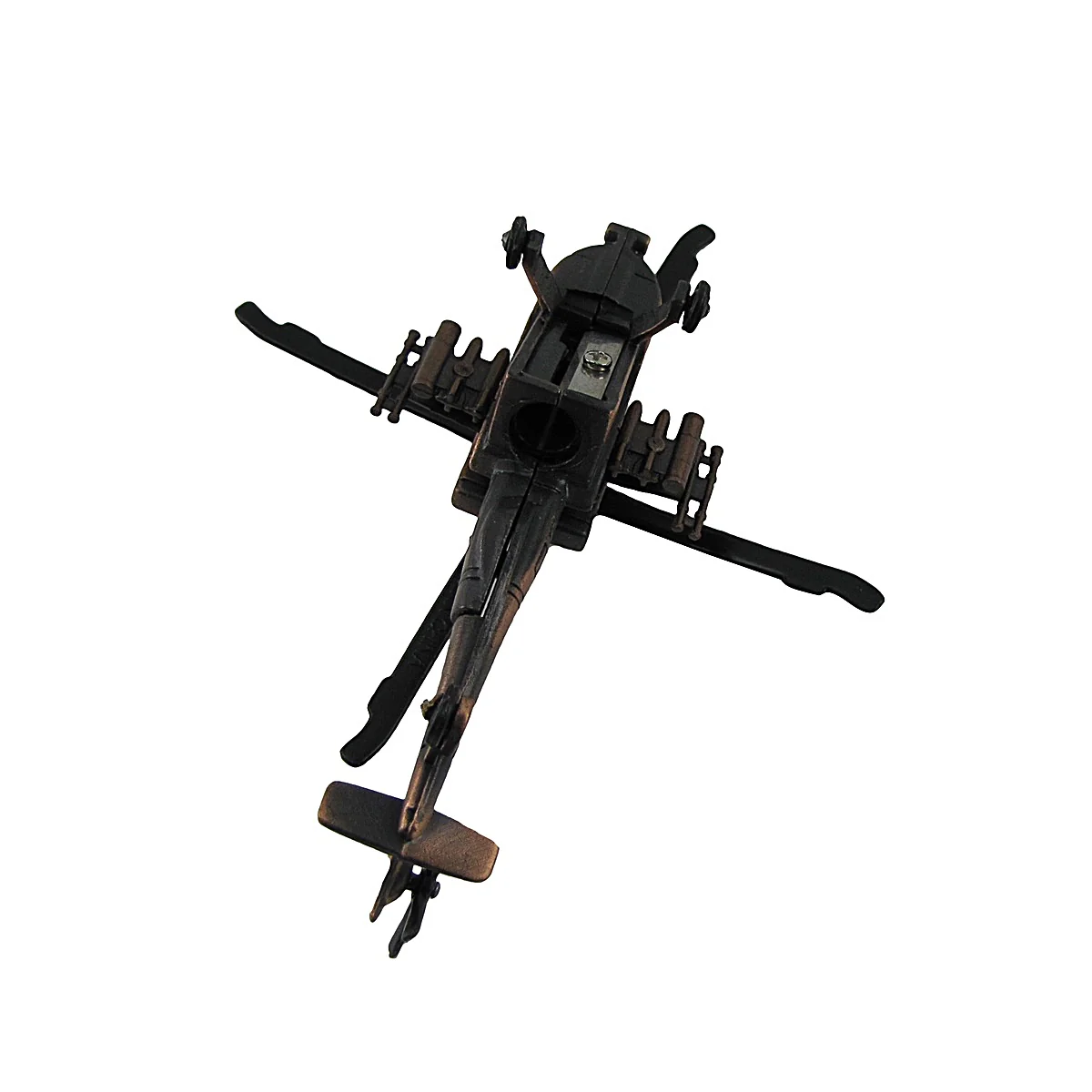 Diecast Army Apache 64 Helicopter Model Die Cast Pencil Sharpener Military Gift - Image 8