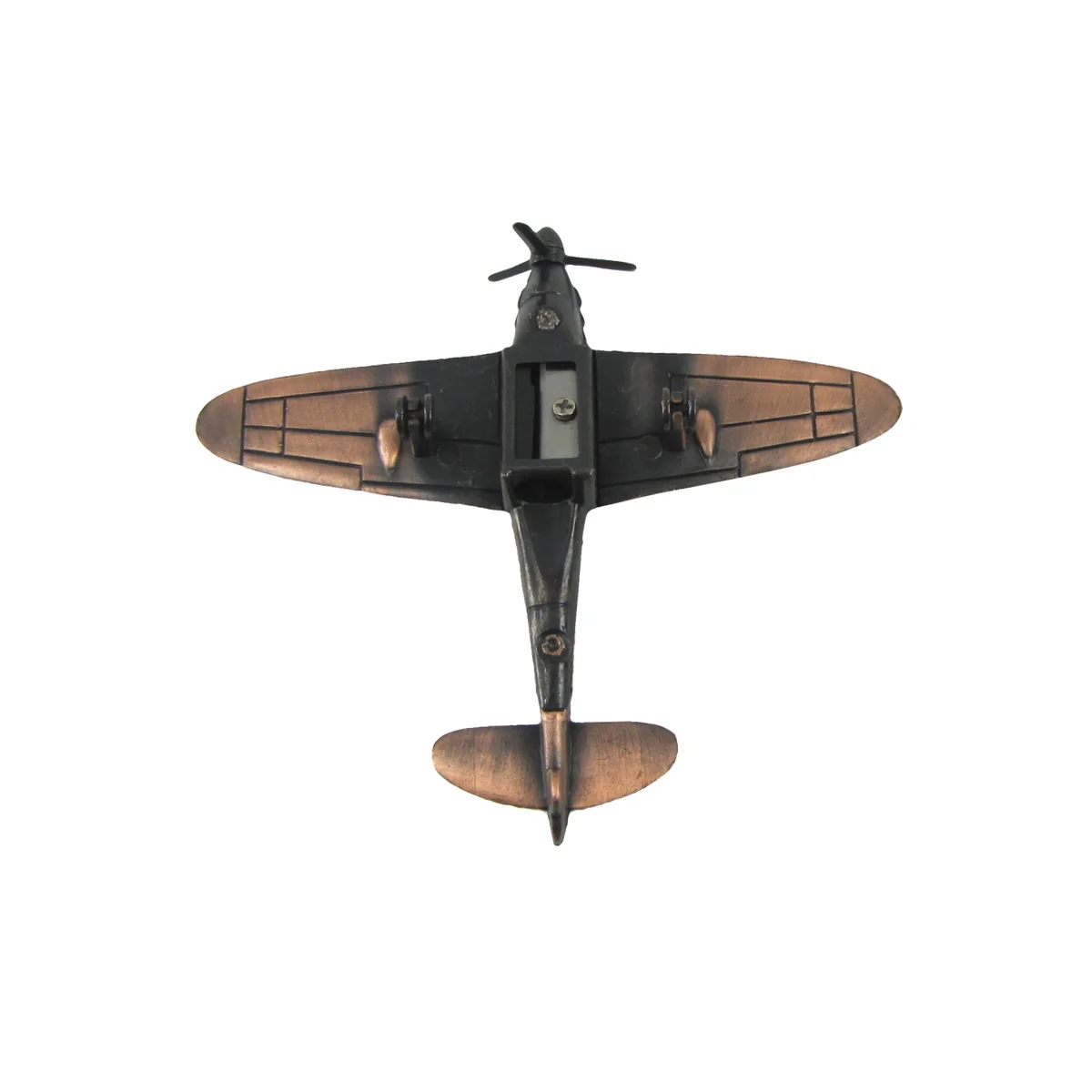 Diecast Mini Supermarine Spitfire Airplane Pencil Sharpener Model Military Plane - Image 7