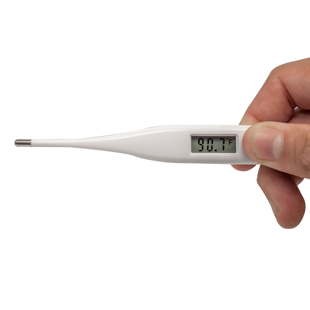 Digital LCD Display Easy Read Oral Thermometer Rectal Temperature Check Gauge - Image 3