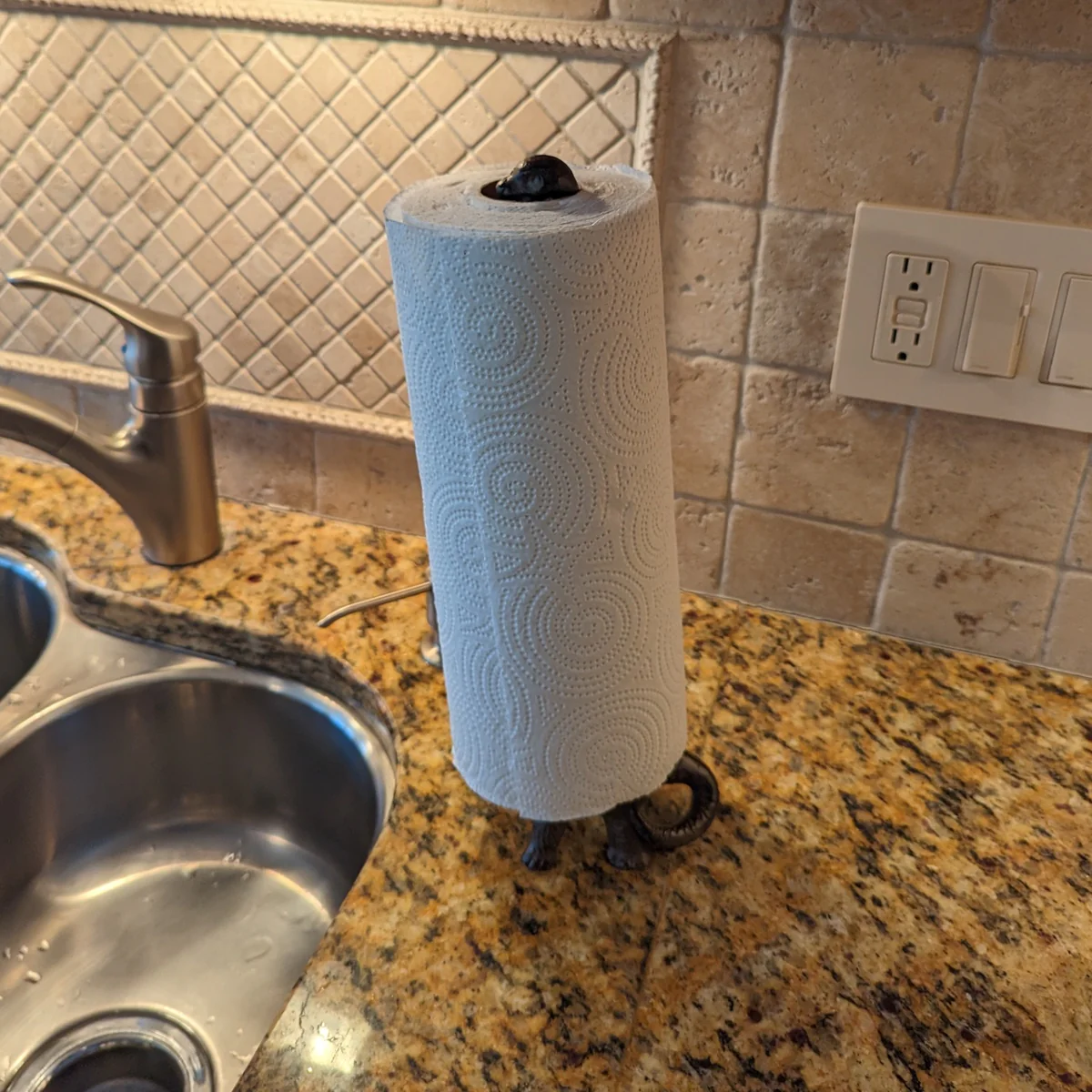 Dinosaur Bathroom Toilet Tissue Roll Holder Kitchen Paper Towel Stand Home Decor - Image 4