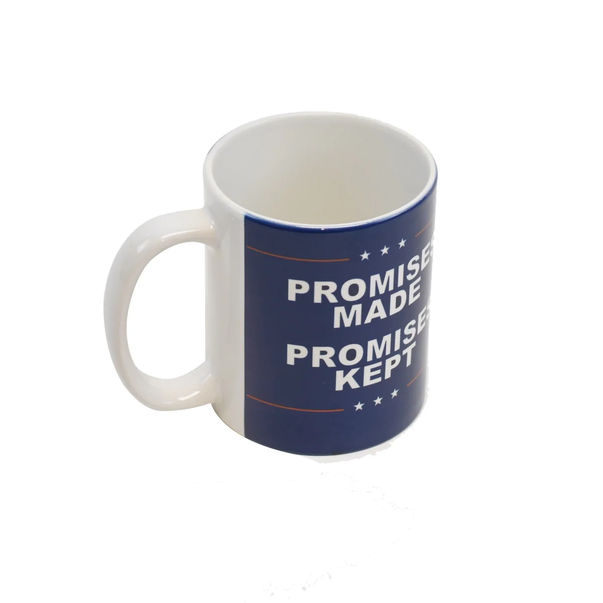 Donald Trump Promises Made Kept Reusable Coffee Mug Tea Cup 2024 Republican Gift - Image 2