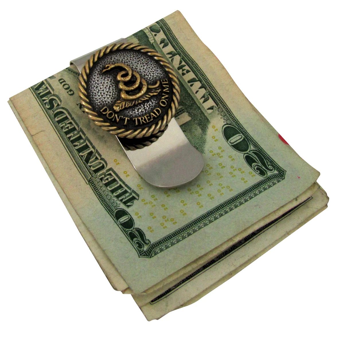 Don't Tread on Me US Marines Money Clip Mens Card Holder Men's Wallet USMC Gift - Image 2