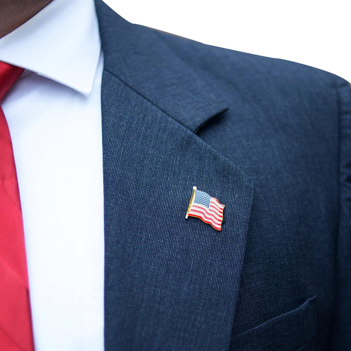 Enamel American United States Flag Jacket Lapel Hat Pin Patriotic Decor USA Gift - Image 3