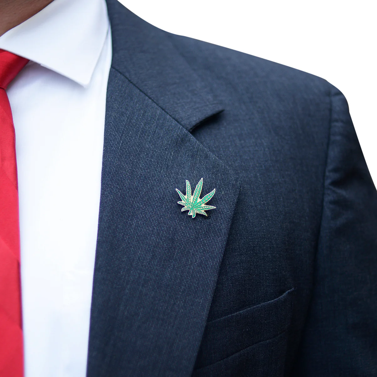 Enamel Pot Marijuana Leaf Jacket Lapel Pin Cannabis Weed Backpack Hat Bag Decor - Image 3