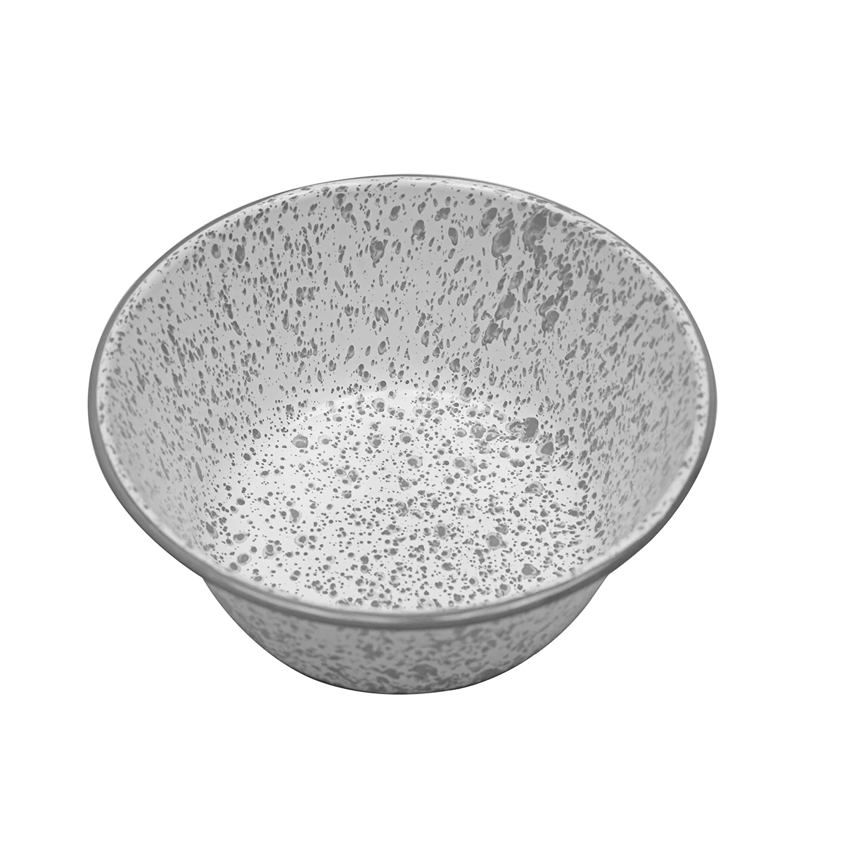 Enamelware Grey Marble Metal Mix Bowl Portable Kitchen Sink Farmhouse Accessory - Image 3
