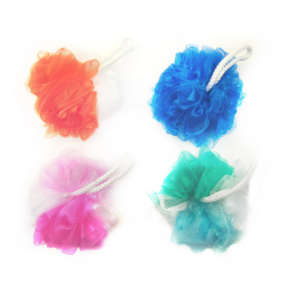 Exfoliating Body Back Loofa Scrubber Shower Loofah Sponges Bathroom Accessories