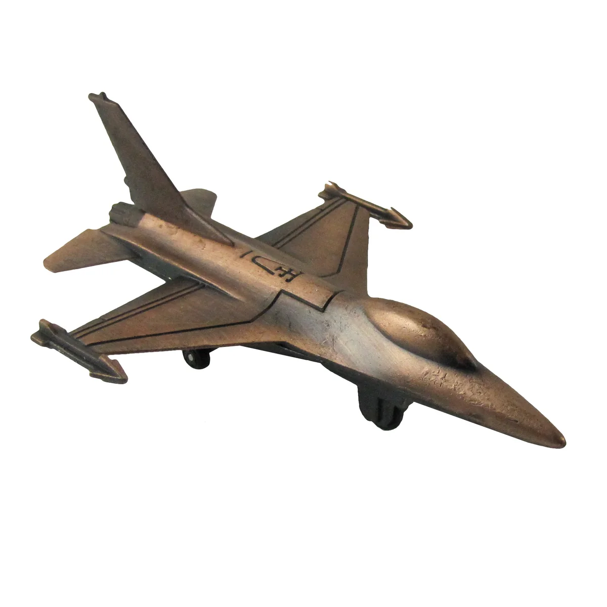 F-16 Fighter Jet Model Diecast Pencil Sharpener USAF Veteran Navy Sailor Gift - Image 2
