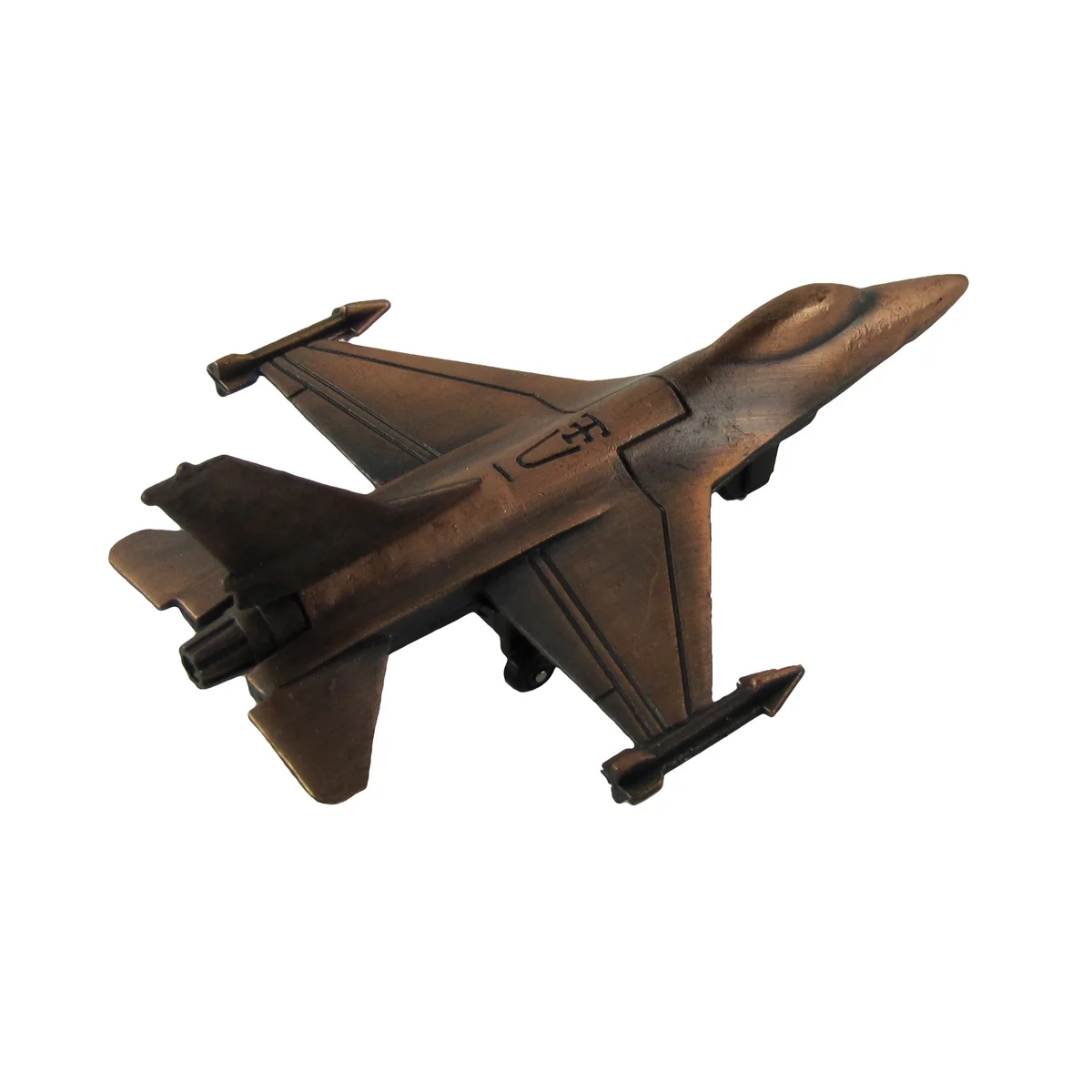 F-16 Fighter Jet Model Diecast Pencil Sharpener USAF Veteran Navy Sailor Gift - Image 3