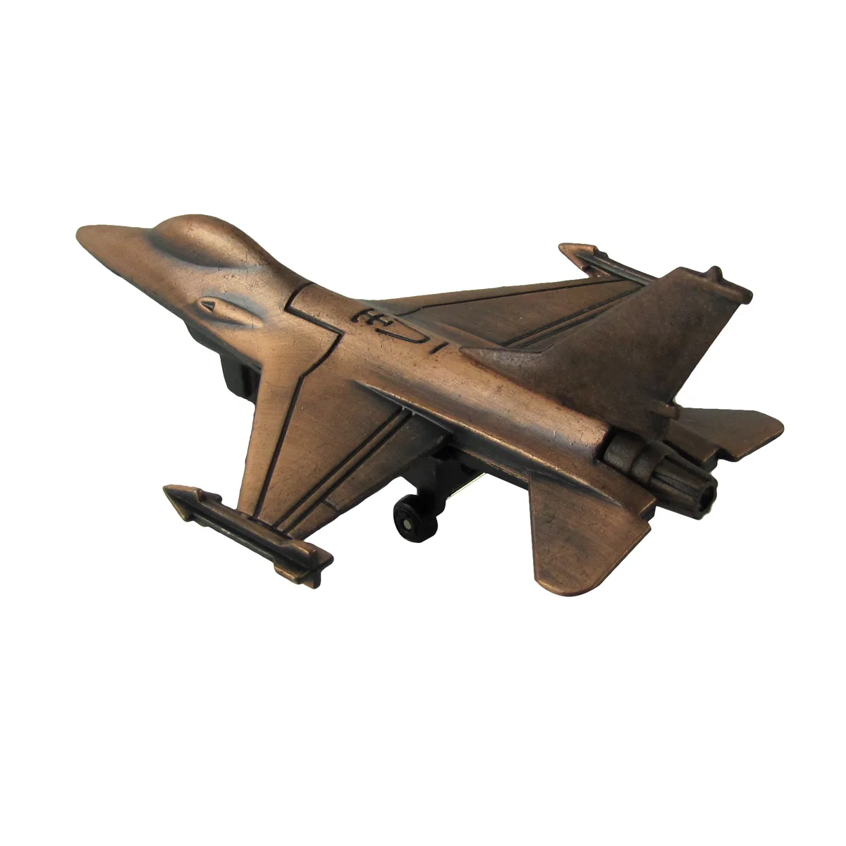 F-16 Fighter Jet Model Diecast Pencil Sharpener USAF Veteran Navy Sailor Gift - Image 5