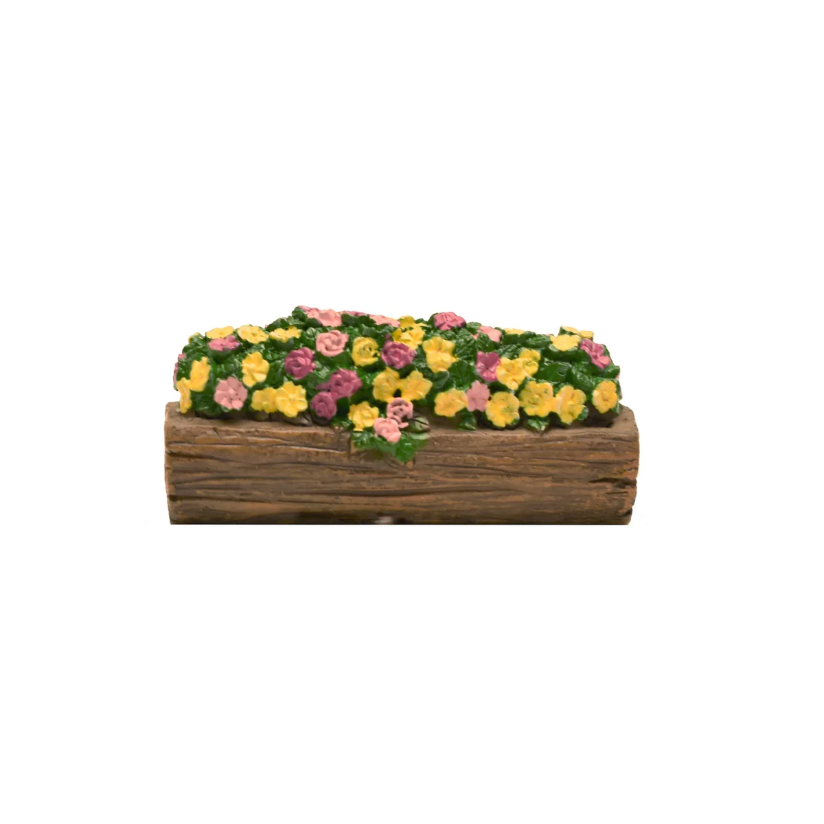 Fairy Garden Miniature Flower Planter Box Outdoor Pot Landscape Dollhouse Decor - Image 2