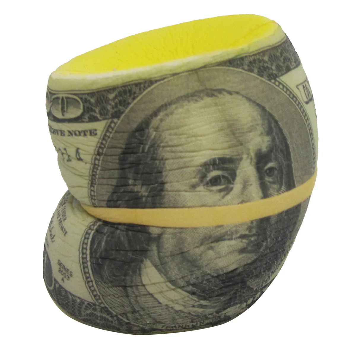 Fake $100 Dollar Bill Squish Stress Ball Anxiety Relief Foam Money Squeeze Toy - Image 3