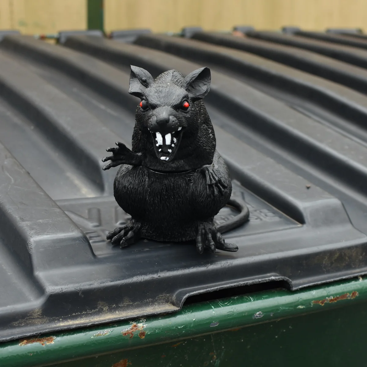 Fake Black Rat Figurine Scary Halloween Party Prop Prank Toy Haunted House Decor - Image 5