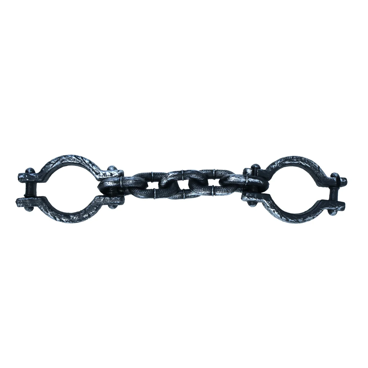 Fake Wrist Shackle Prison Chains Handcuff Restraints Halloween Costume Accessory
