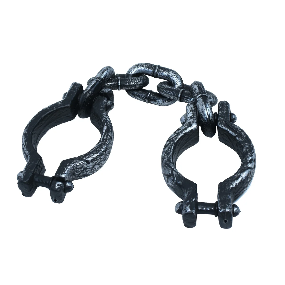 Fake Wrist Shackle Prison Chains Handcuff Restraints Halloween Costume Accessory - Image 2