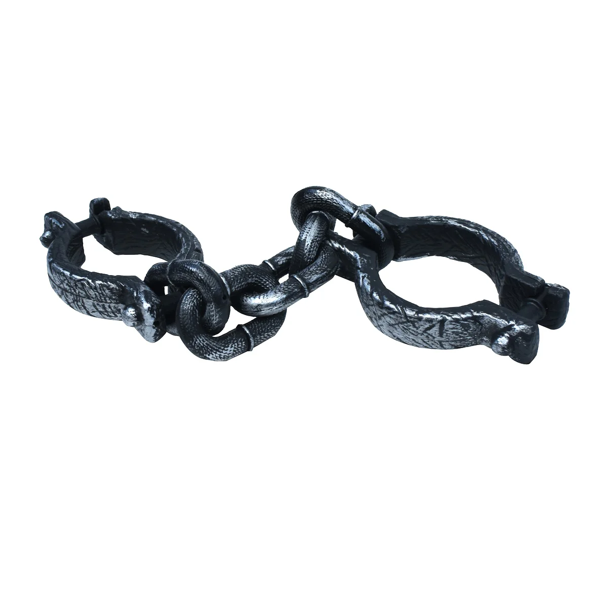 Fake Wrist Shackle Prison Chains Handcuff Restraints Halloween Costume Accessory - Image 4