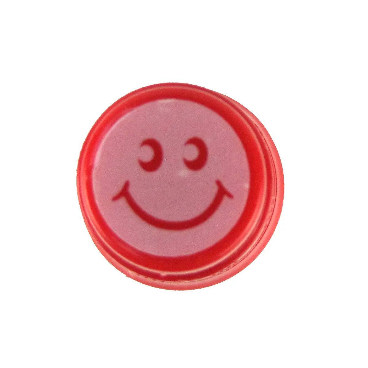 Fast Drying Bright Red Ink Smiley Face Bingo Dauber Vibrant Color Dabber Marker - Image 2