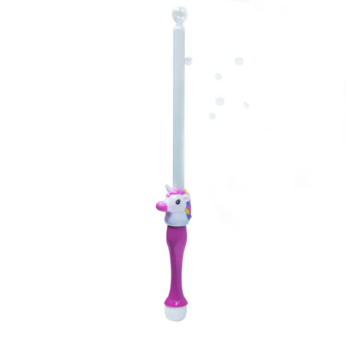 Flashing LED Light Rainbow Unicorn Bubbles Sword Toy Kid Saber Costume Accessory - Image 4