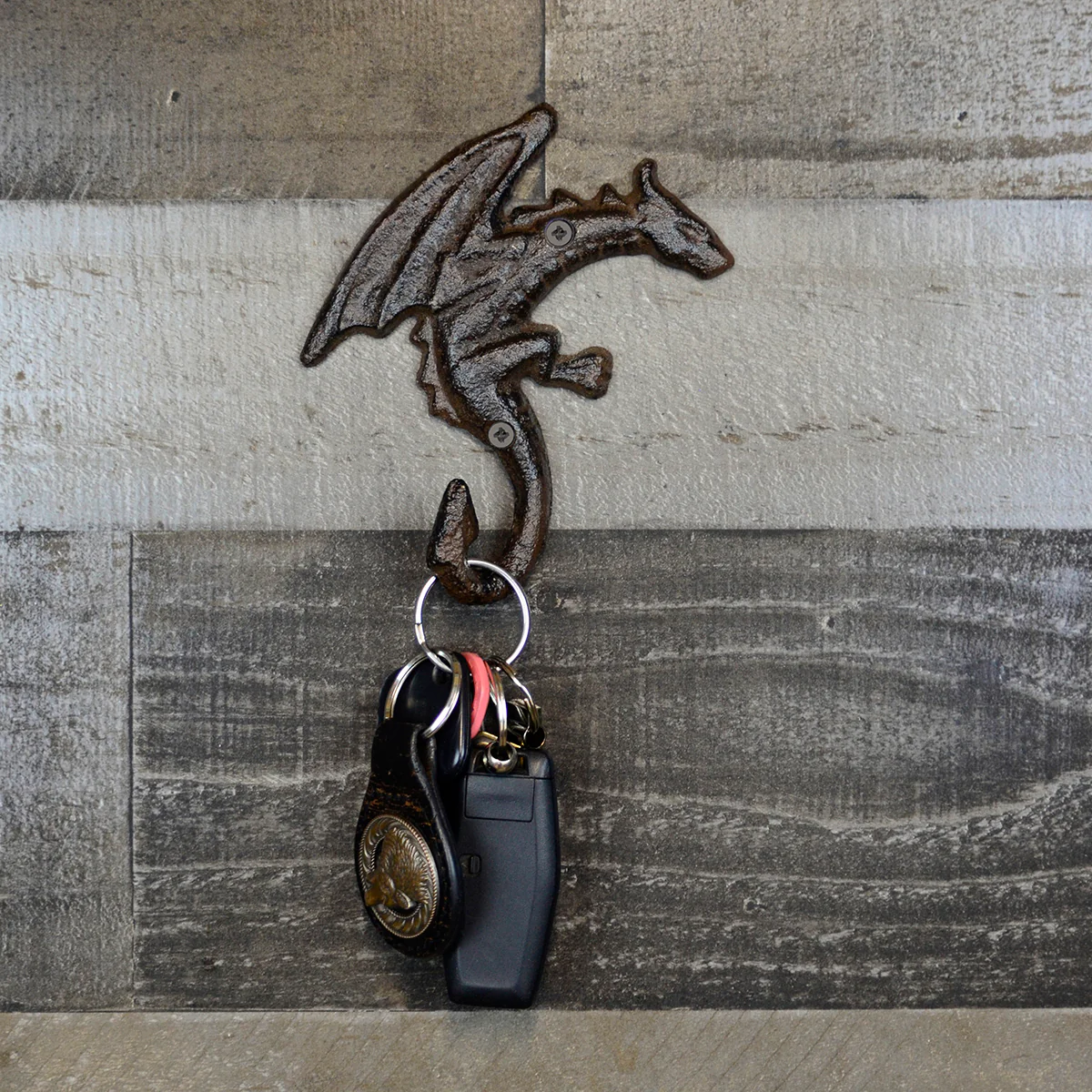 Flying Dragon Wall Hook Winged Coat Hat Rack Key Hanger Towel Holder Home Decor - Image 3
