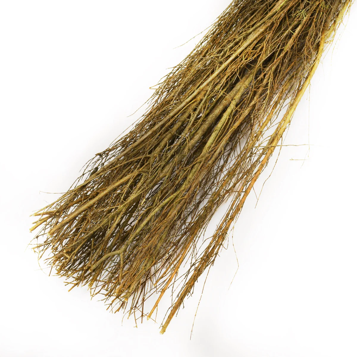 Flying Witch Wizard Broom Stick Straw Toy Broomstick Halloween Costume Accessory - Image 3