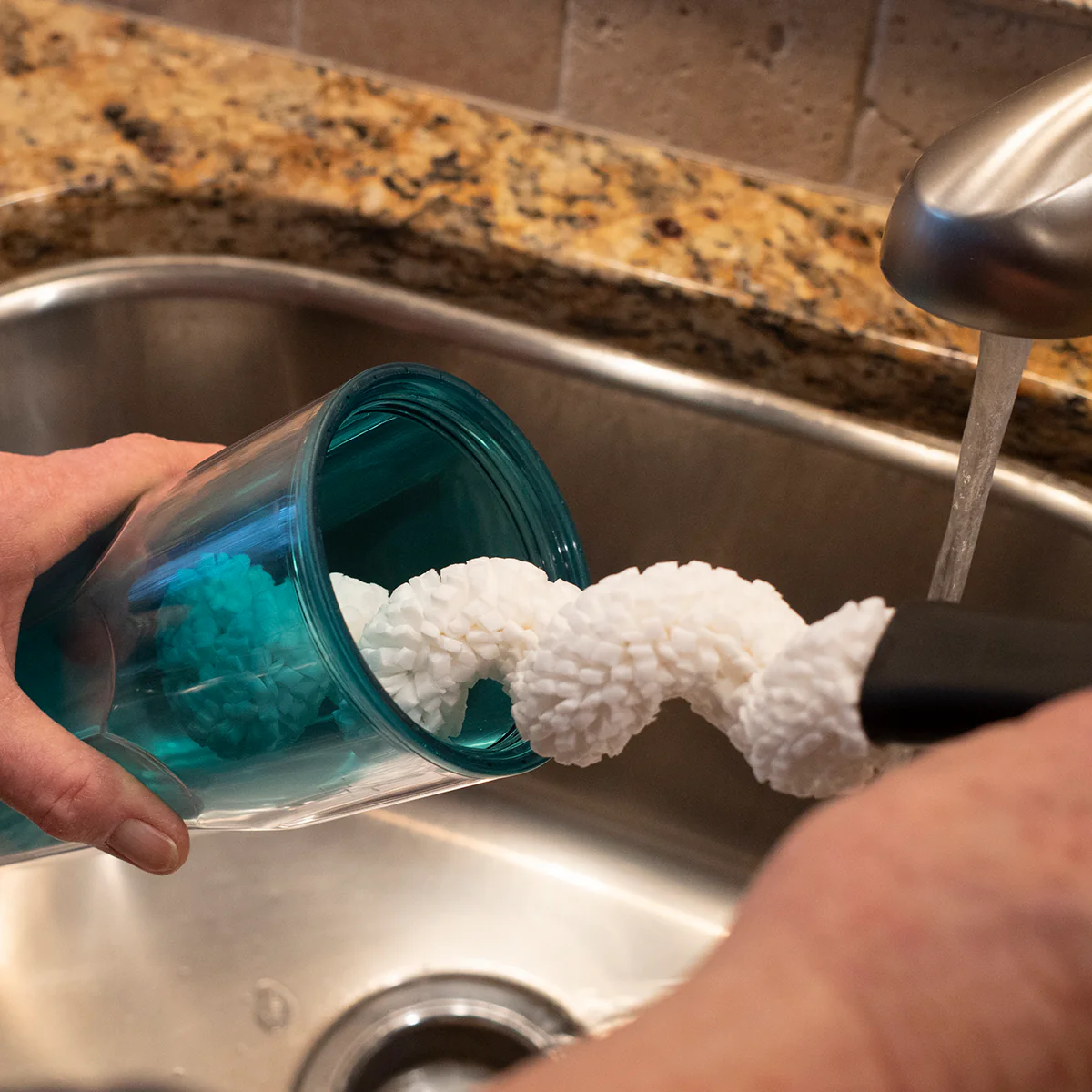 Foam Bristle Bottle Glass Cup Scrubber Brush Dish Plate Scrub Clean Washing Tool - Image 4