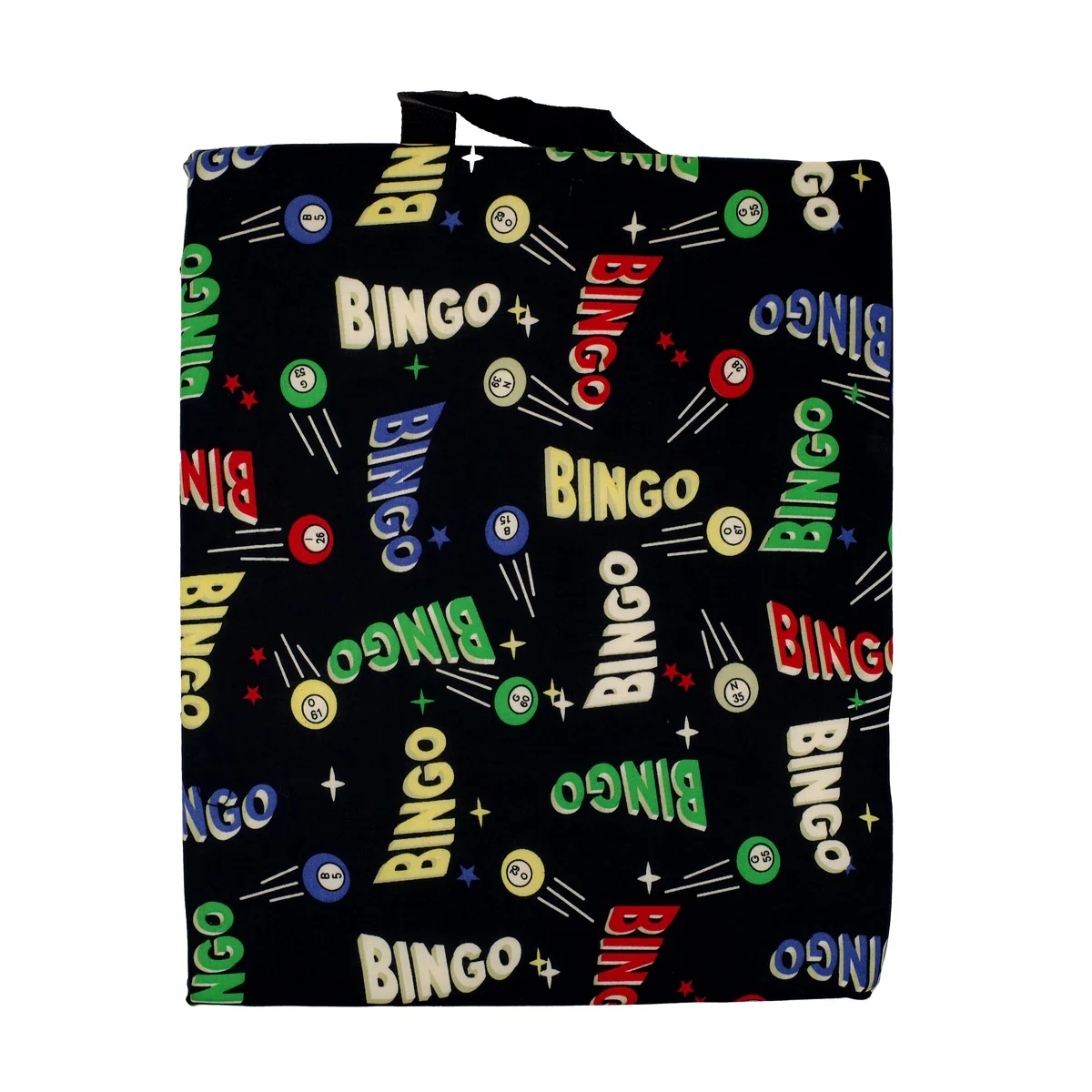 Foam Patterned Bingo Game Stadium Portable Travel Seat Cushion Office Chair Pad