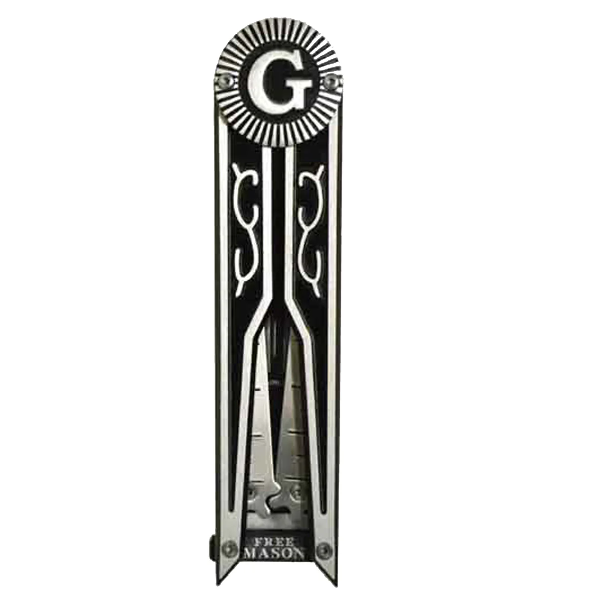 Freemason Blue Folding Pocket Knife
Featuring Masonic Seal G Square & Compasses - Image 2